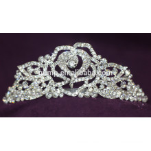 Мода сплава Свадебная Tiara Custom Высокое качество блестящей Crystal Bridal короны